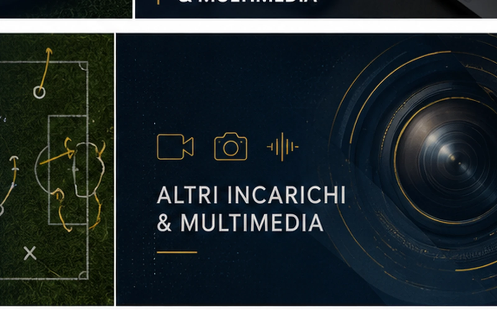 Fotocamera e smartphone per la comunicazione multimediale del club